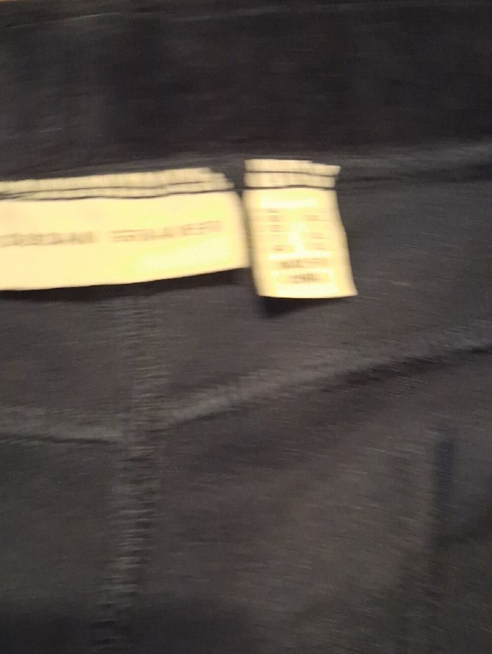 Women's Navy Corduroy Pull-On Pants Stretch Size Large - Picture 3 of 5